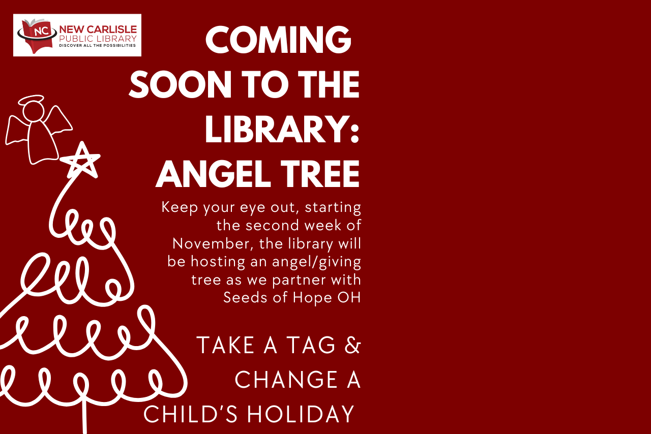 Coming Soon to the Library: Angel Tree