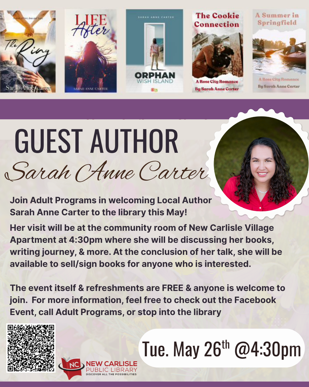 Sarah Anne Carter Poster 