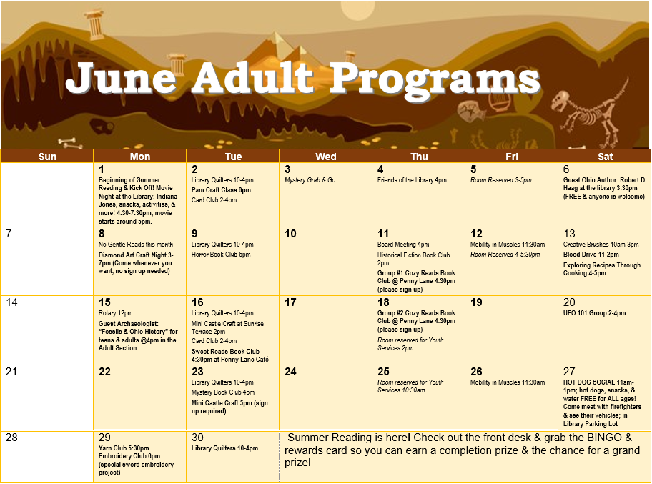 June 2026 Calendar 