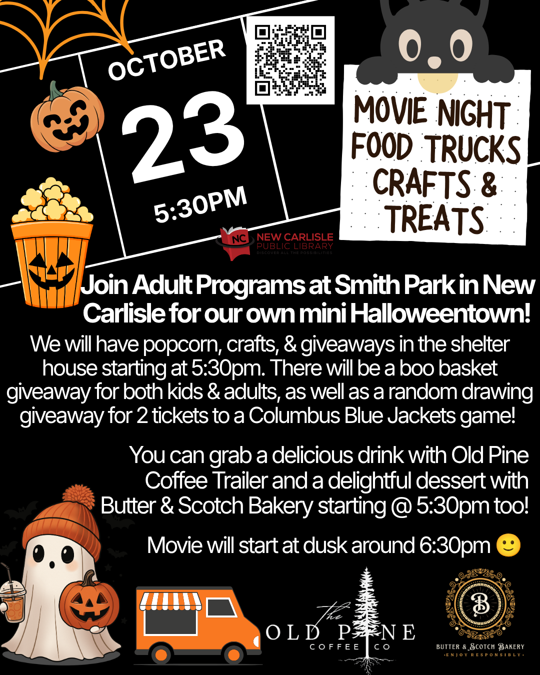 halloween movie night 