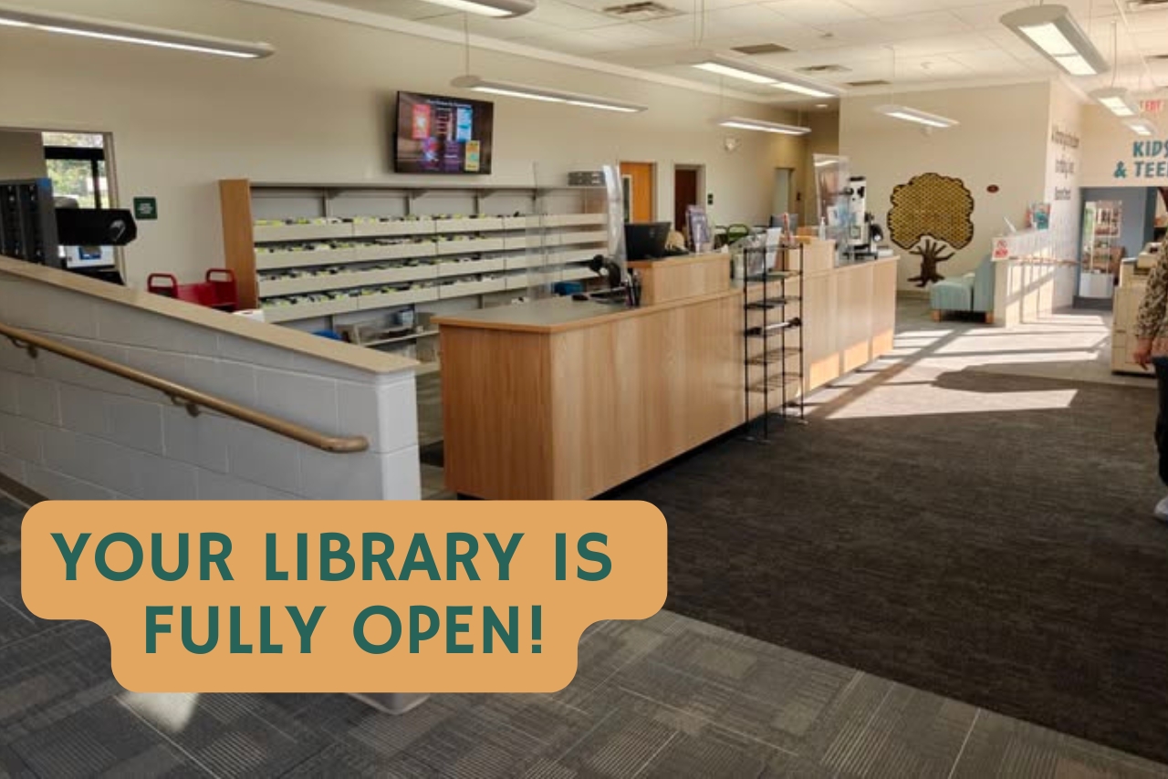 Your Library is Fully Open!