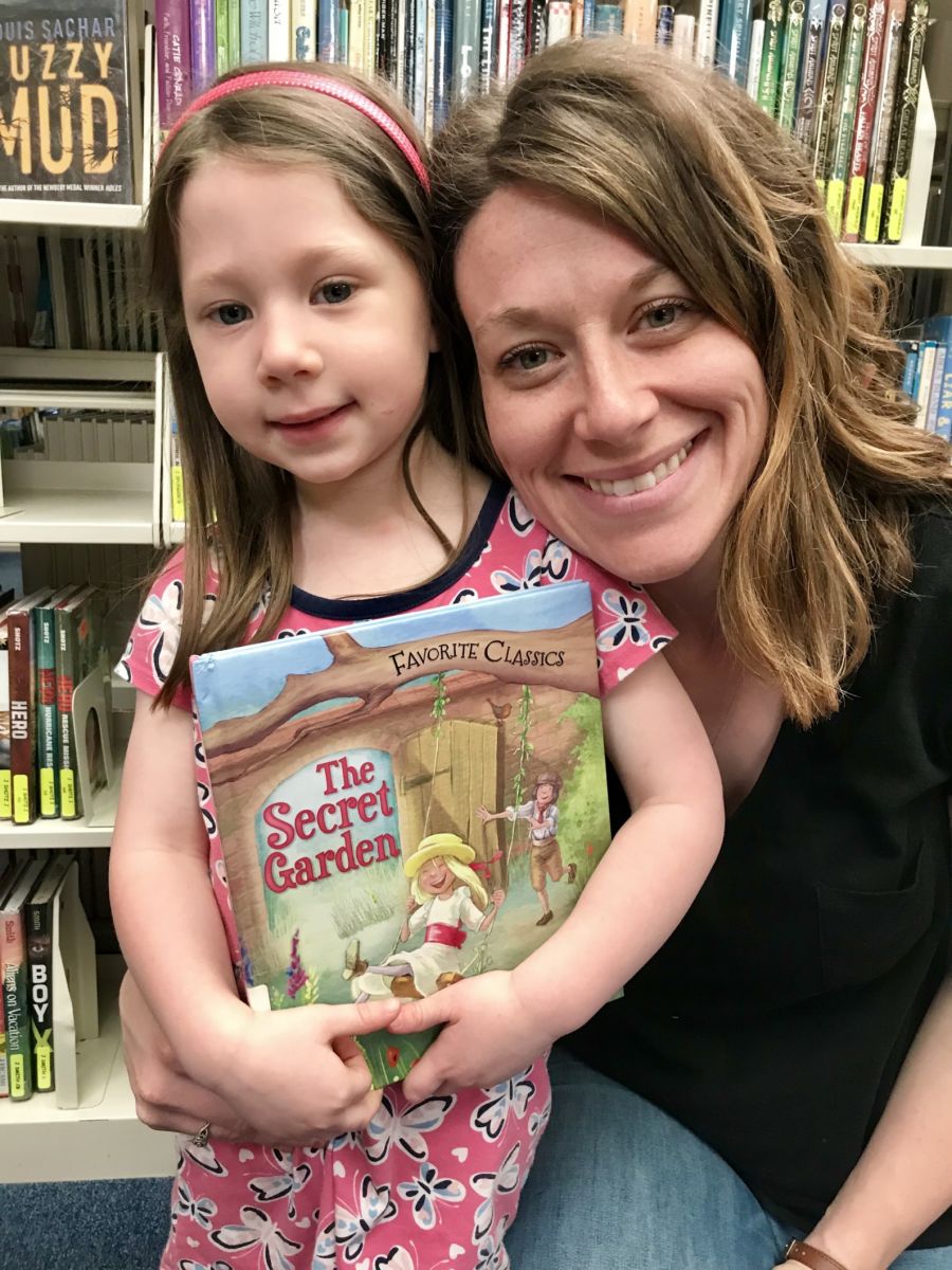 Photo of Child Completing 1000 Books