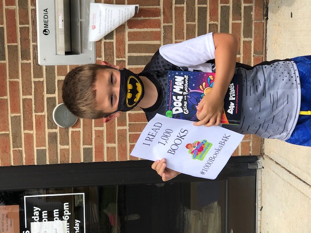 Graduate of the 1000 Books Before Kindergarten program